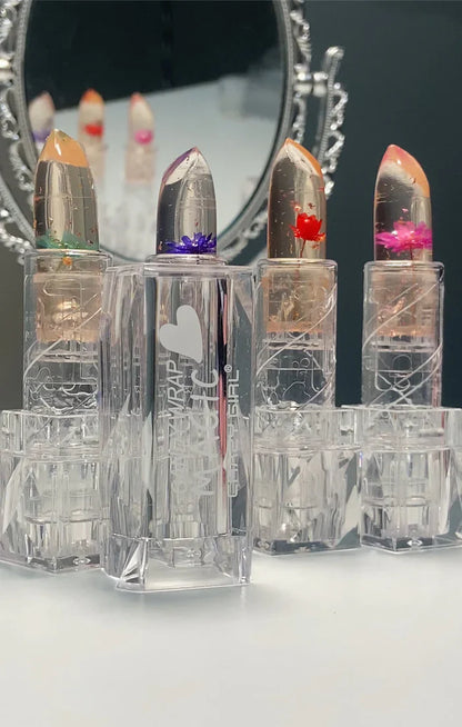 Crystal Flower Lipsticks set