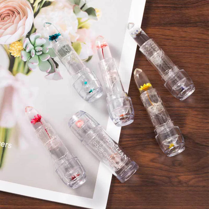 Crystal Flower Lipsticks set