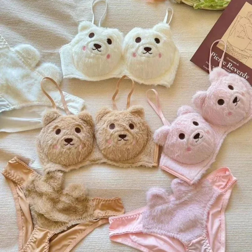 Premium Quality Cartoon Bra Set!