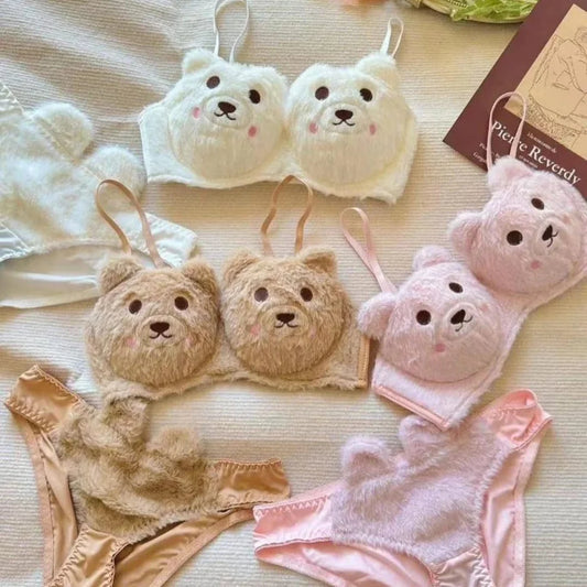 Premium Quality Cartoon Bra Set!